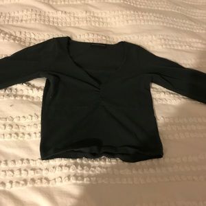 green brandy melville gina top